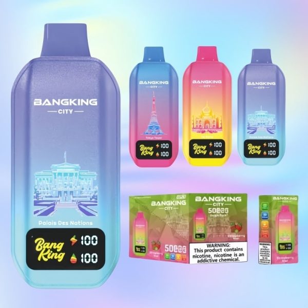 Goedkope Bang King City 50000 Puffs vape kopen | Prijs €12,96