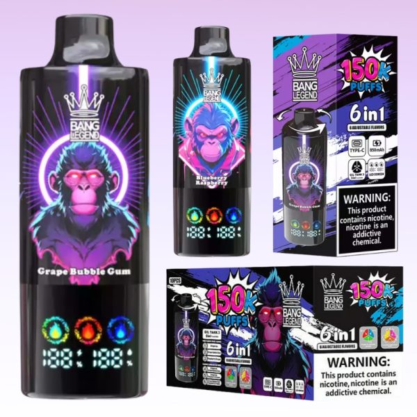 vape parfum Goedkope Bang Legend 150K Puff vape kopen | Prijs €13,86